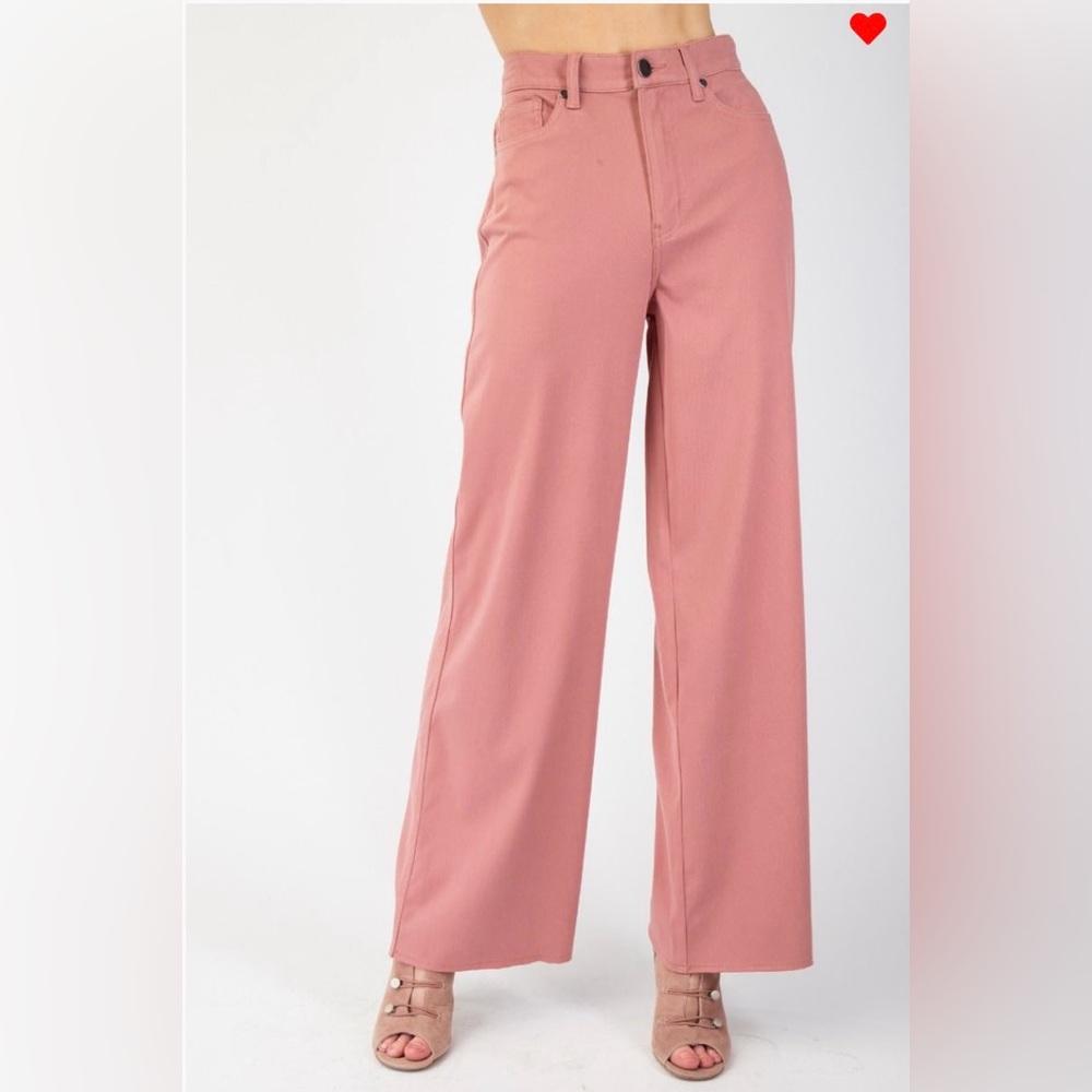175. Soft Mauve pants, pink, various sizes